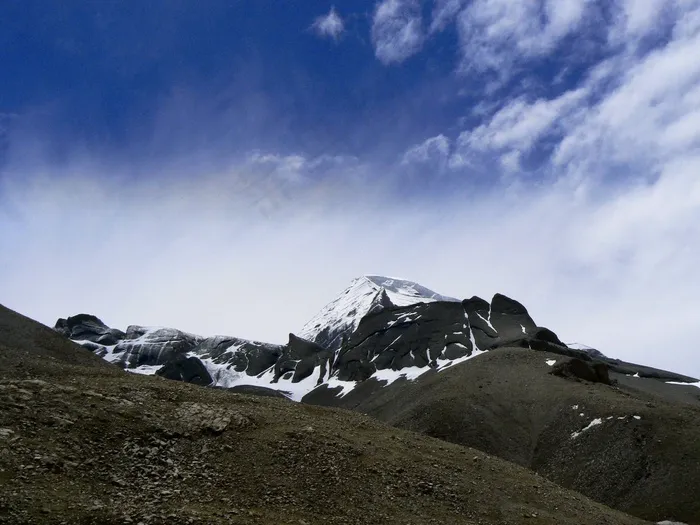 卡拉什，西藏，喜马拉雅山，山，景观