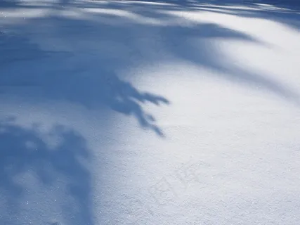 雪景，冬天，太阳，阴影，雪，冷