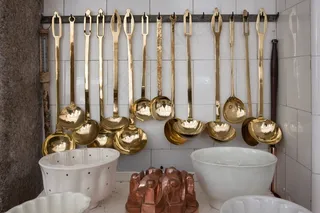 钢包，凯伦，厨师，烘烤，厨房，烤模