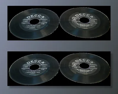 唱片，45RPM，音乐，复古，单曲，年份，乙烯基