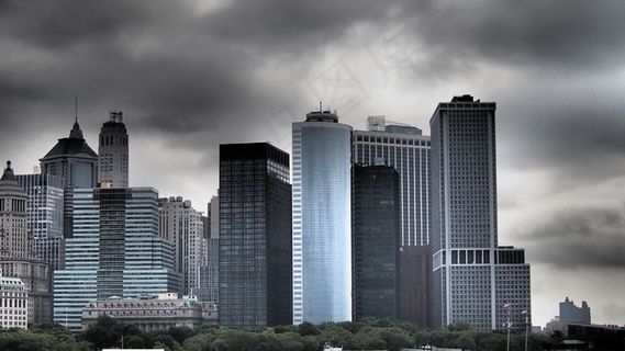 美国纽约天际线