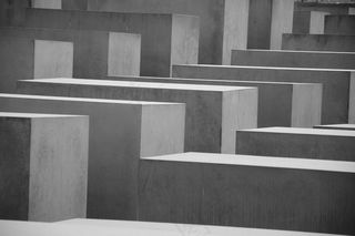 柏林，纪念馆，大*，黑色和白色