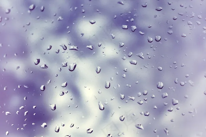 雨滴，窗格，窗口，光盘，下降运行，湿