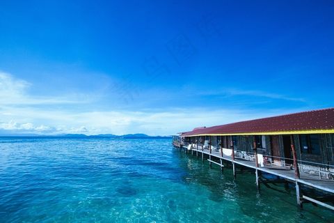 木，小屋，棚，水，职位，性质，房子