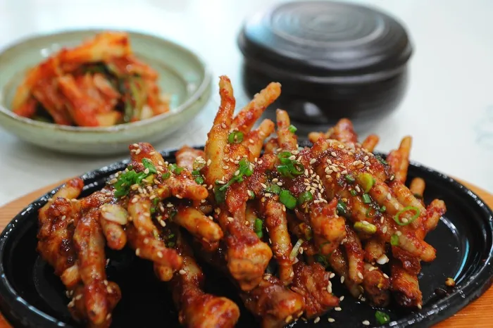 调味鸡脚，鸡脚，香辣