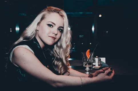 女孩，模型，美女，金发，年轻，肖像，女人