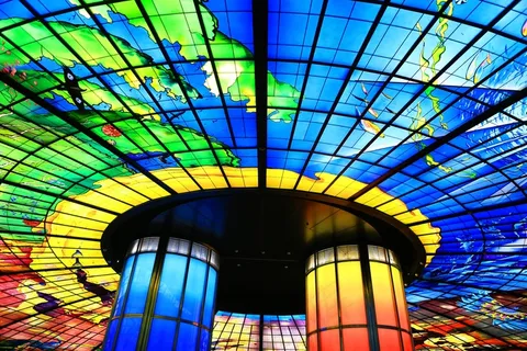 灯，*，地铁，街景