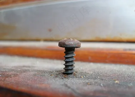 螺丝，生锈，金属，风化，老，金属，铁