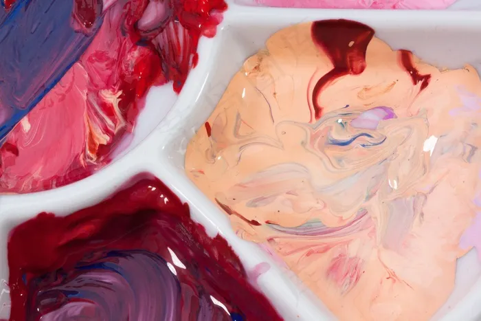 范围，工具，画家，艺术家，多彩，威尔斯