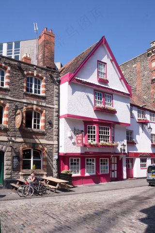 布里斯托尔，皇家路，英格兰，房屋，石屋