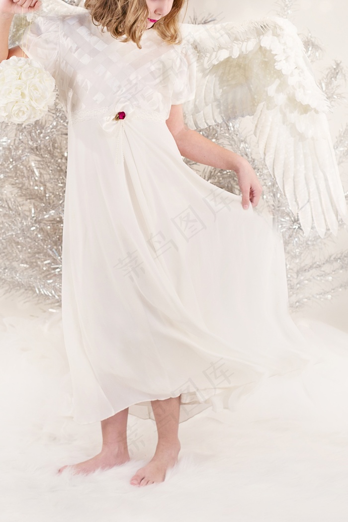 女孩天使，圣诞节，圣诞节，儿童，快乐，假期