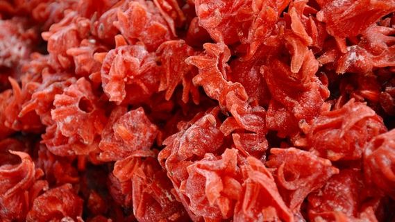 蜜饯果冻，芙蓉，食品