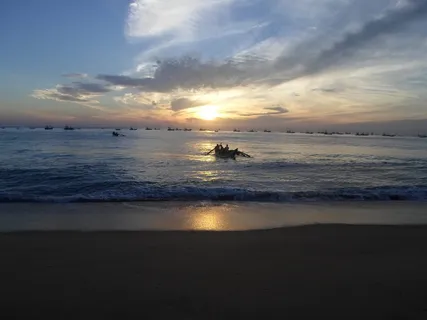 海滩,美丽的海滩,沙滩,大海,水,日落 海滩,美丽的海滩,沙滩,大海,水,日落