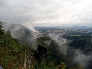 撒克逊瑞士，美丽，大气
