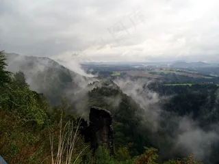 撒克逊瑞士，美丽，大气