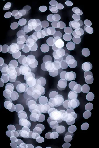 散景，白色，冬冬季，雪，背景，圈子，一轮