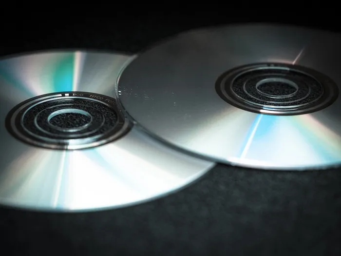 Dvd，Cd，空白，电脑，数字，银子，磁盘，数据