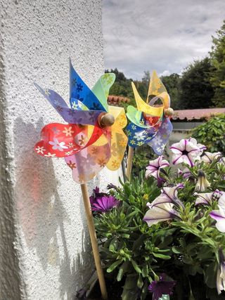 风车，装饰，Windspiel，花园装饰