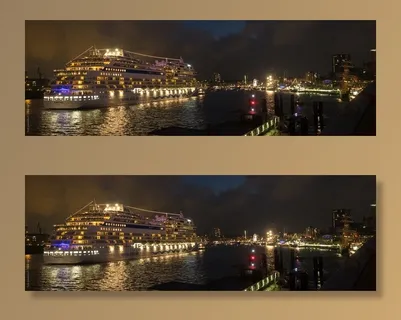 汉堡，夜，Hafengeburtstag，游轮，德国