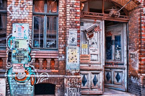 涂鸦，壁画，喷雾，艺术，Hauswand，绘画