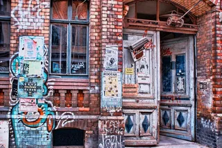 涂鸦，壁画，喷雾，艺术，Hauswand，绘画