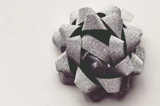 礼品花环，礼品带，循环，圣诞节