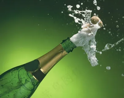 图像素材,卡通动漫人物,酒杯,鸟类,玫瑰花,香槟酒