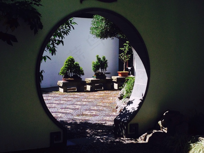 花园，打开，门，打开，开门