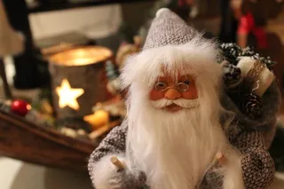 圣诞老人，灰色，巴特