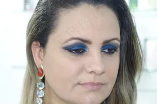 化妆，女人，美女，阴影，女性，紧凑