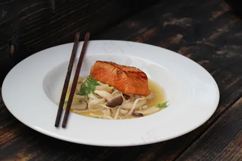面条,三文鱼,意大利面,食品,片,味iso 面条,三文鱼,意大利面,食品,片,味iso