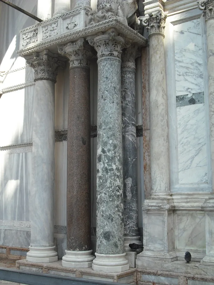 大理石，圆柱，威尼斯