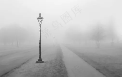 方式，路径，灯笼，街，灯火，道路，户外