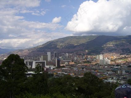 麦德林，哥伦比亚，Pueblito Paisa，建筑