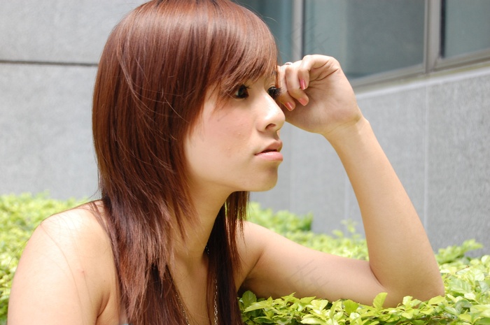 女孩，年轻妇女，肖像，亚洲，模型，雕像