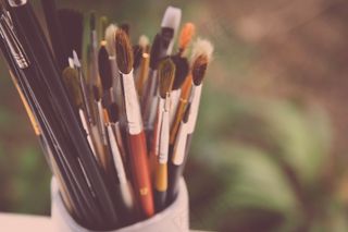 画笔，绘画，创造力，艺术家，画家