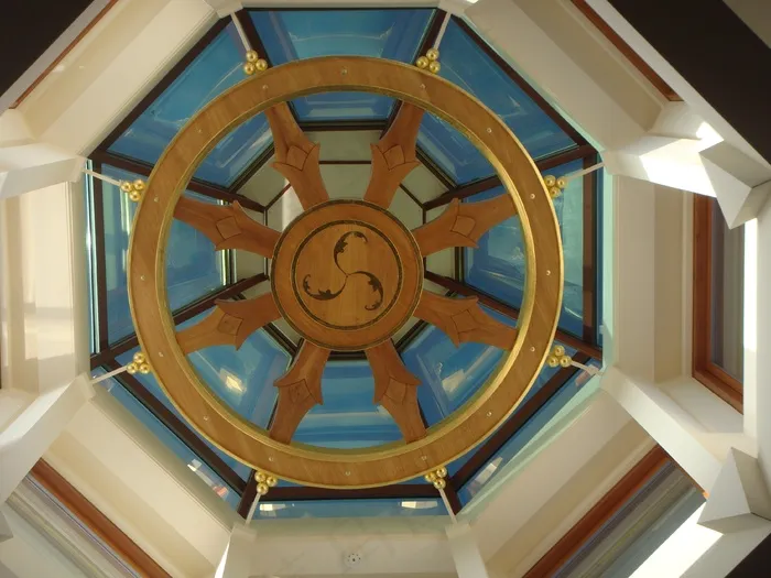 曼陀罗，佛教，寺，装饰，金，符号