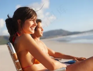 美女,泳衣,女内衣,女孩,海洋,One80