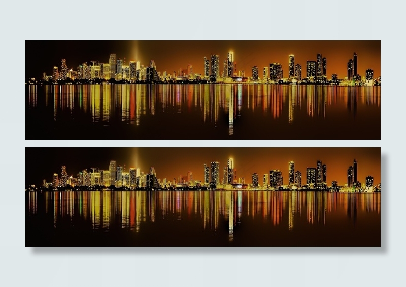 迈阿密，佛罗里达，市中心，城市景观，天际线