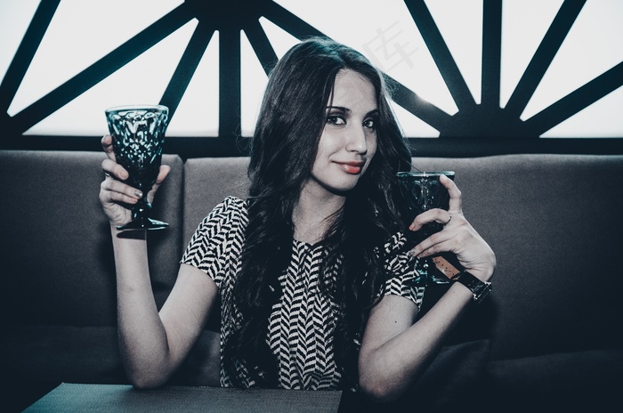 女孩，模型，美女，金发，年轻，肖像，女人