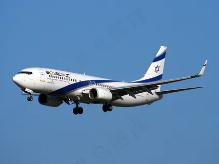 波音737,以色列航空,起飞,飞行 波音737,以色列航空,起飞,飞行