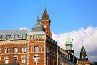 赫尔辛堡，市政厅，历史建筑