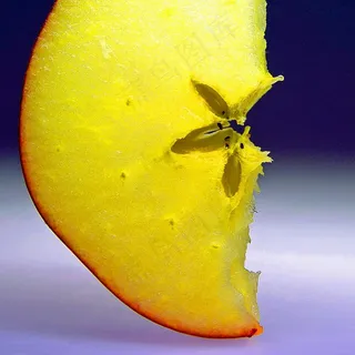 苹果，圆盘，水果，苹果切片