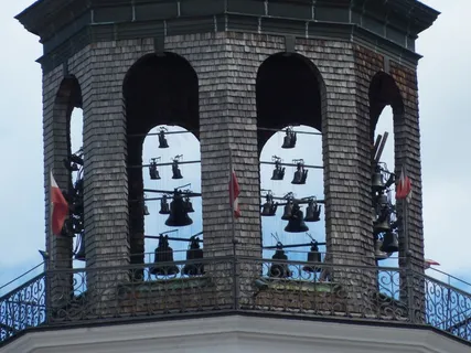 Glockenspiel，萨尔茨堡，旧城区，Residenzplatz