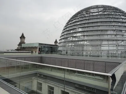 柏林，国会大厦，架构，建筑，德国