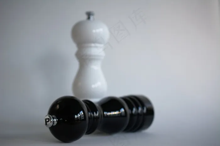 盐胡椒粉，盐，胡椒粉，胡椒磨，压克力，磨
