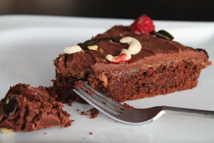 巧克力，素食主义者，蛋糕，甜，甜，食品