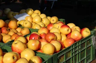 苹果，市场，水果，维生素，食品，健康，水果