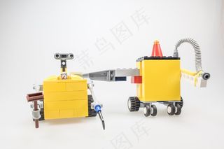 乐高，Wall-E，无花果，崇拜，计算机，机器人，机器