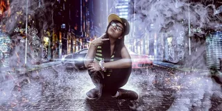 城市，柯达，设计，女孩